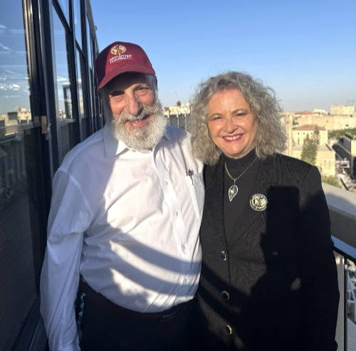 Archbishop Dominiquae and Rabbi Baruch Bierman