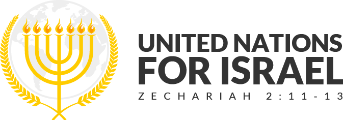 Unitef Nations for Israel logo